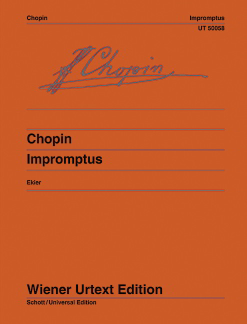 Chopin: Impromptus for Piano published by Wiener Urtext